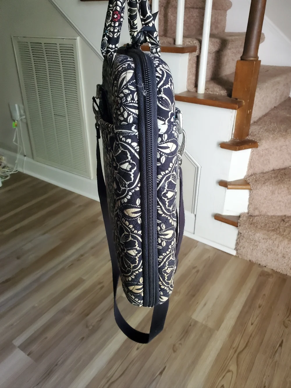Vera Bradley hard shell laptop case in the retired 